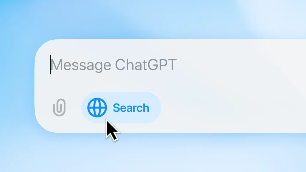 ChatGPT Search Image